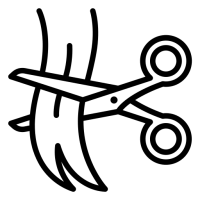 coupe aux ciseaux